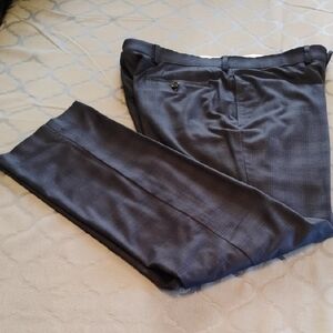 Ralph Lauren Soft Blue Patterned Men's Dress Pants 32Wx32L